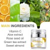 Crema Facial Vitamina C + Ácido Hialuróncio + Aloe Anti-edad