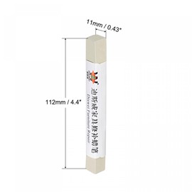 uxcell Furniture Repair Wax Filler Stick, Wood Scratch Filler Crayons Touch Up Repair Pens for Scratches Holes Floor Laminate Carpenters Tables Desks, Linen White