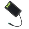 Electric Bike LCD Display Meter ABS 22.5mm 24V 36V 48V