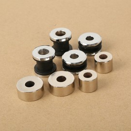 XMT-MOTO Detachable Sissy Bar Docking Hardware Kit For Harley Touring 1997-2008,Road King, Road Glide, Street Glide & Electra Glide