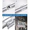 iolory Car Exhaust Pipe,Muffler Repair Kit,Car Accessories,Butt Joint Band Exhaust