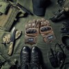 Elite Fitness Guantes Tacticos con Dedos Tactiles, Militares, para Motocicleta,