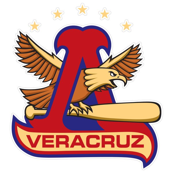Arza Sports Aguilas de Veracruz Baseball Team Car Decal/Sticker Multiple Sizes (16")