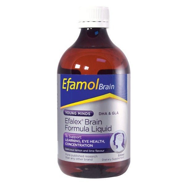Efamol Brain Formula Liquid - 480ml
