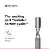 STALEKS Beauty & Care 30 Type 1 Cuticle Pusher (Rounded