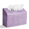 QIELIZI Hand Towels Box Cover,PU Leather Tissue Box Cover Holder