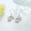 SVODEA Goat Earrings 925 Sterling Silver Animals Earrings Cute Animal