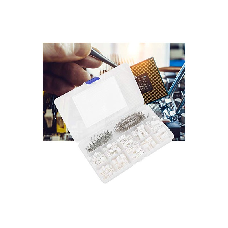 460pcs/caja Conector de cable Conector macho y hembra Terminal 2/3/4/5/6PIN
