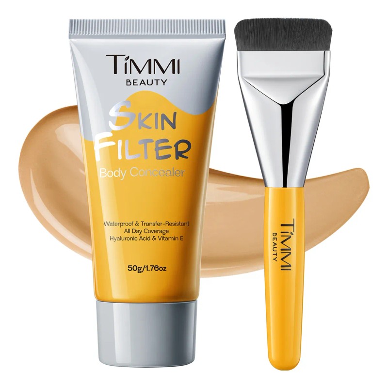 🌟✨ Corrector Corporal Waterproof Timmi Beauty – Cobertura Perfecta y