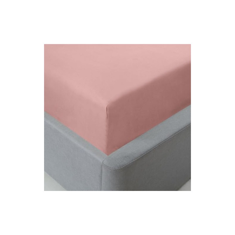Emma Barclay Lyla Fitted Sheet in Blush Pink - King
