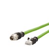 SENSOR CABLE, M12 PLUG 8POS-RJ45, 2M 142M2X15020 By METZ CONNECT
