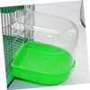Parliky Bird Bath Cage for Cage Covered Parrot Bath Small