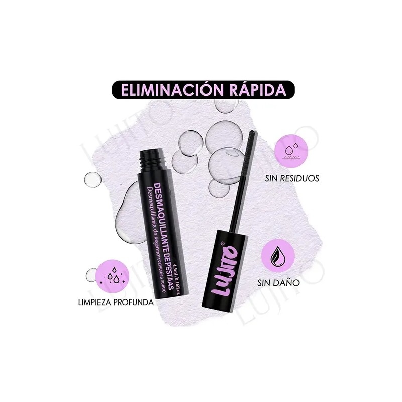 de Extensiones de Pestañas Hipoalergénicas LUJITO con Efecto Voluminoso, de
