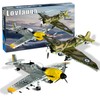 lovlaugh Spitfire & BF-109 Military Plane Building Blocks Set -