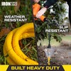 IRON FORGE CABLE 15 Foot Lighted Outdoor Extension Cord with