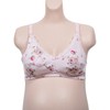 Flower Pattern Maternity/Postpartum Wireless B-Cup Nursing Bra SN1111-0384 Beige/90B
