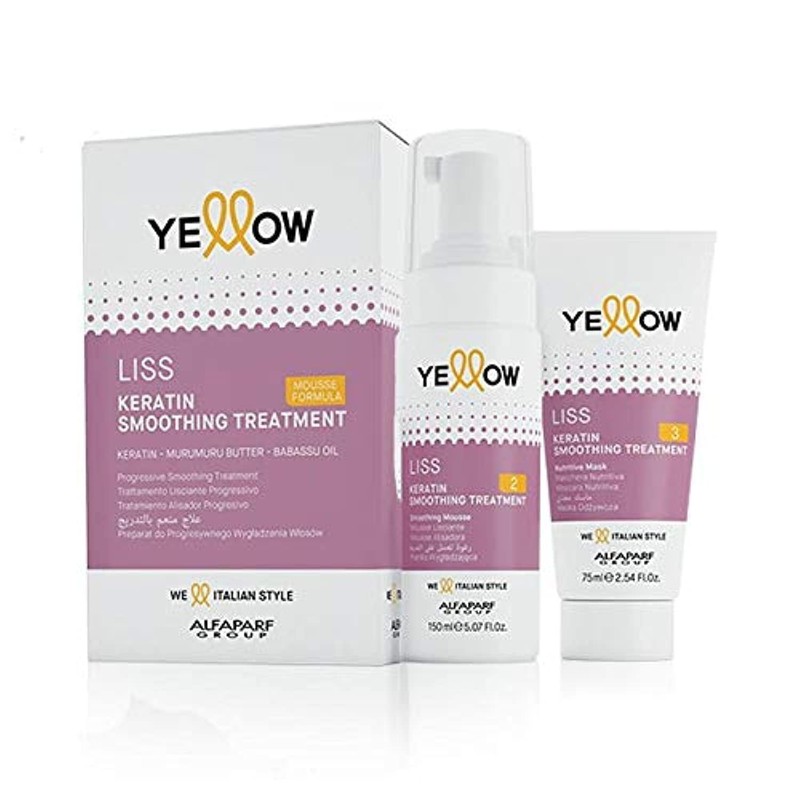 ALFAPARF MILANO YELLOW LISS KERATIN PROG SMOOTHING TREATMENT