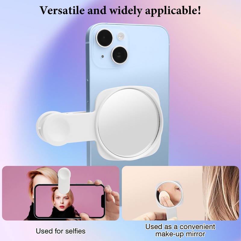 Esdallina Phone Rear Camera Selfie Mirror - See How You