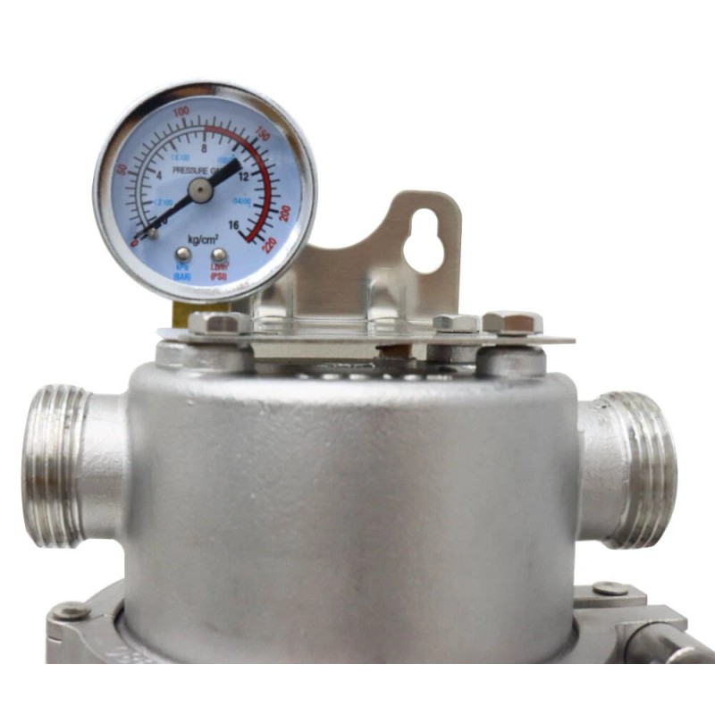 TECHTONGDA Brand New Stainless Steel Front Filter House Waterway Filter