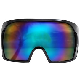 ProStunnerz Oversized Sunlasses (Black/Green)