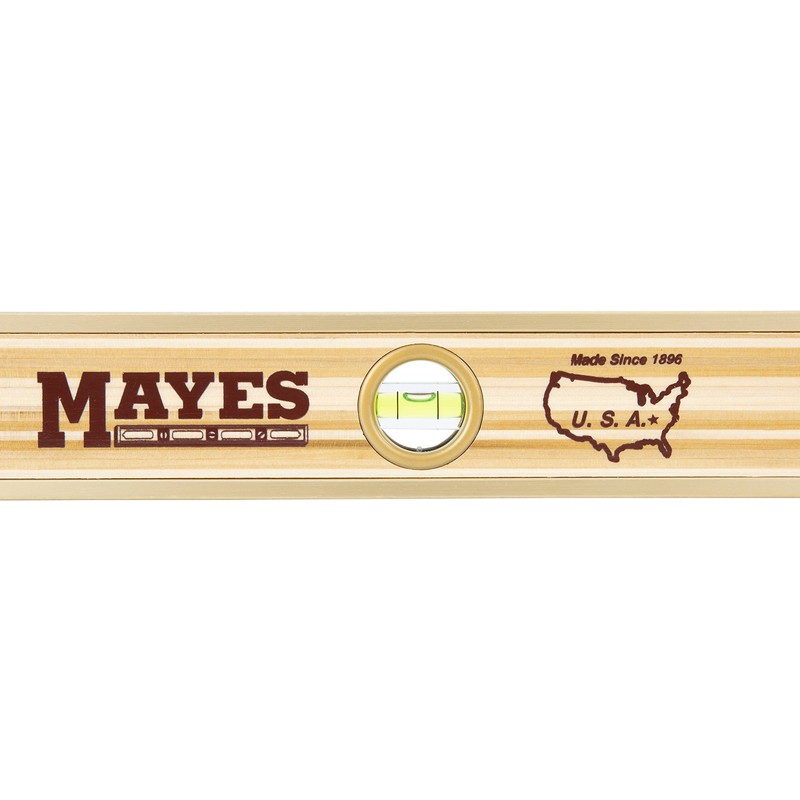 MAYES 48"LAMINATD LVL W/BLOCK VIAL, Multi, One Size (30136)