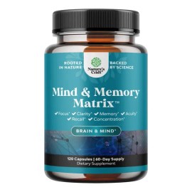 Natures Craft Nootrópico Cerebro 120 Cápsulas Vitaminas A,b6                                                                                          
