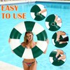 4Pcs Inflatable Pool Float for Adults 31 Inch Classic Striped