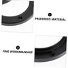 KONTONTY 2 Pairs Car Horn Pads Abs Speaker Spacer Ring