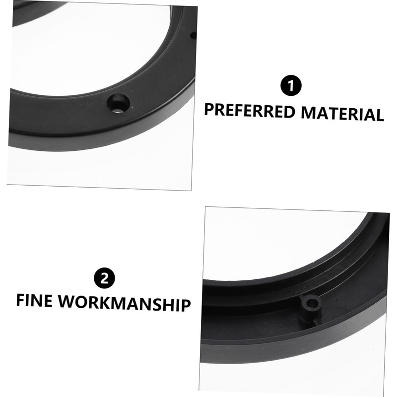 KONTONTY 2 Pairs Car Horn Pads Abs Speaker Spacer Ring