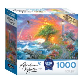 Cra-Z-Art - RoseArt - Abraham Hunter - Coastal Light - 1000 Piece Jigsaw Puzzle