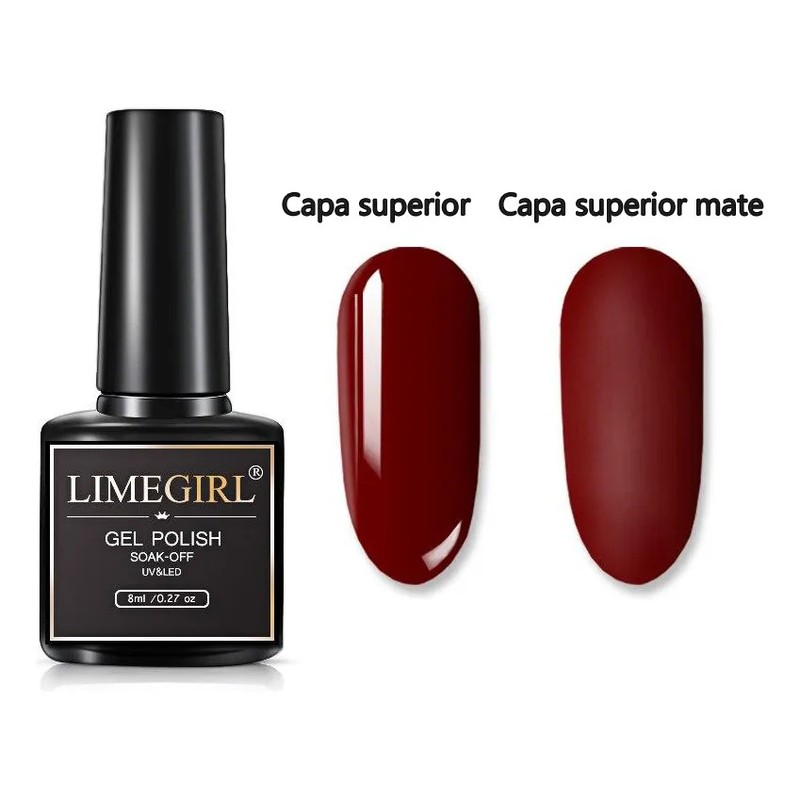 Geles Semipermanente Esmaltes Gama De 12 Uñas Gelesh Uvled