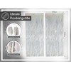PHENO FLAGS Pack of 2 Silver Tinsel Curtain, 1 x