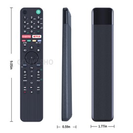 GOUYESHO RMF-TX500E Voice Remote Control for Sony 4K HD TV KD-55AG9 KD-65AG9 KD-77AG9 KD-85ZG9 KD-55XG8577 KD-55XG8588 KD-55XG8796 KD-55XG95 05 KD 65XG866588 KD-65XG8596 KE-65XH9096