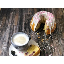 RUF Herzallerliebst Sugar Hearts, Edible Scatter Decoration in Heart Shape, Mini Scatter Hearts, Decorating Cakes & Cakes, Vegan & Gluten Free, 1 x 110 g