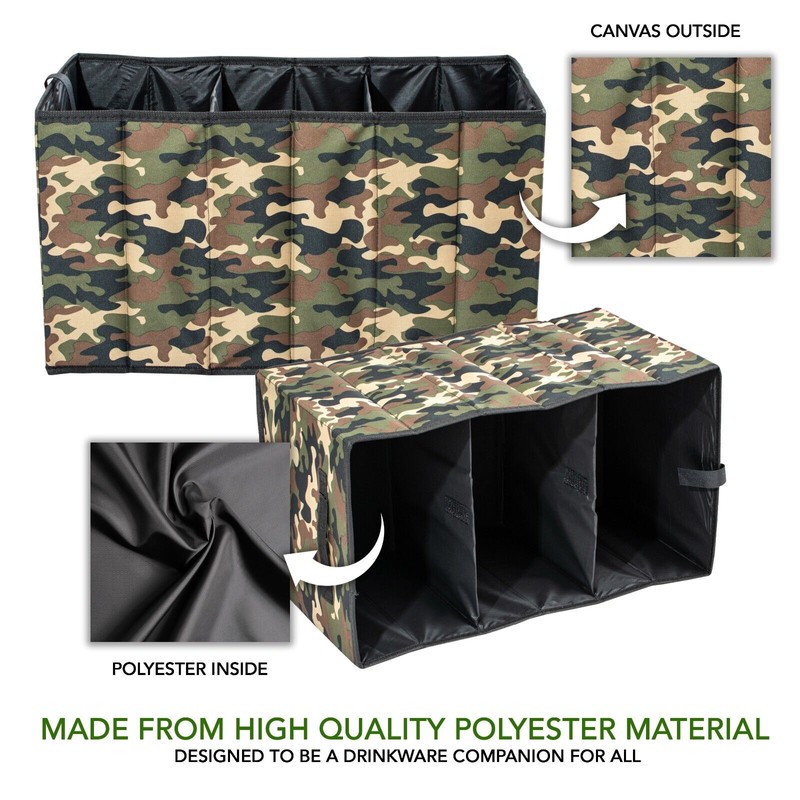 EASYVIEW Expandable Car Storage Camouflage Organizer Suv Truck Large