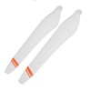1 Pair Drone Propellers White Carbon Low Noise Powerful Traction