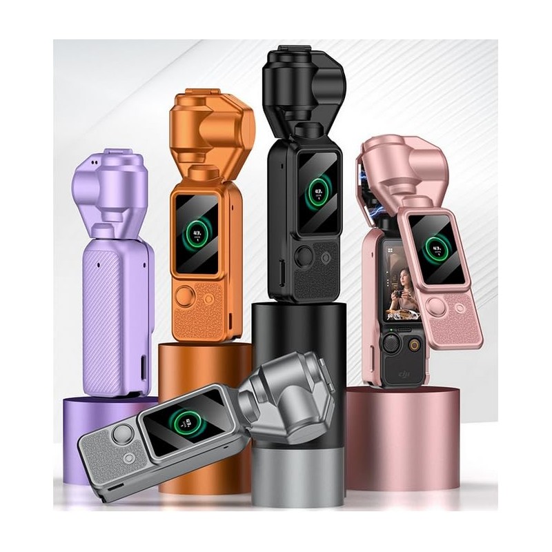 DJI Osmo Pocket 4 Protective Case Set Full Coverage with