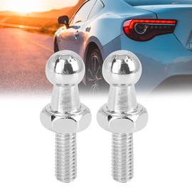 X AUTOHAUX M6 Gas Spring Ball Bolts for Gas Spring Lift Support Pack of 2 10 mm