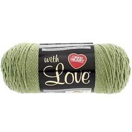 Red Heart Love Yarn-24/Pk-Lettuce, 24/Pk, Lettuce Pack