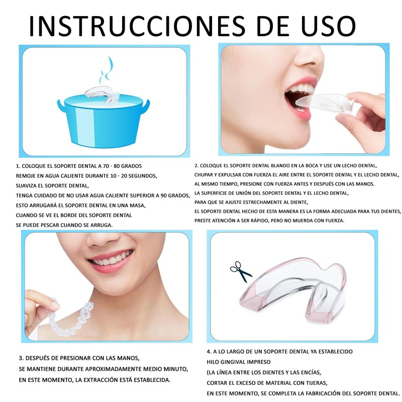 Mouthguard, 2 Pack Mouldable for Bruxism, Teeth Grinding, Athletic Mouth