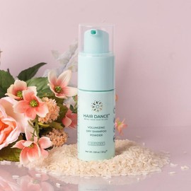 Organic Dry Shampoo Powder - Non-Aerosol, US Made, Benzene-Free, All Hair Types - Lavender Scent - Natural Haircare:_Travel (0.8 Ounce)