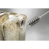 kwb 5995-00 spazzole per tubi a spirale, filo d'acciaio, ondulato