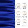 KKJIAF Royal Blue Stretch Velvet Fabric 60 Inch Wide, 5