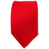 TigerTie Fashionable Satin Silk Tie in Various Colours Plain Tie