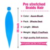 Unionbeauty Pre Stretched Braiding Hair 26 Inch 2 Packs Light