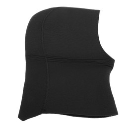 Wetsuit Hood Head Ear Protection UV Proof Breathable Diving Hat for Surfing Snorkeling Black 5mm L XL