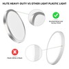 hykolity 12 Inch Selectable CCT LED Round Flat Panel Light,