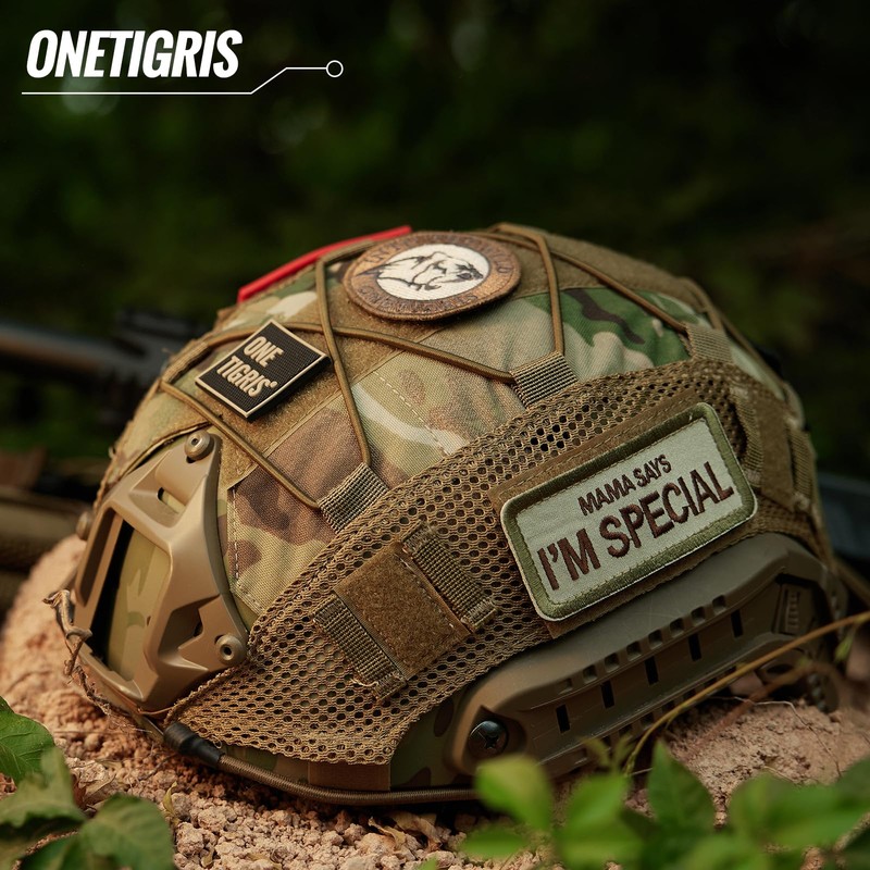 OneTigris Helmet Cover Airsoft Helmet Without Helmet for FAST PJ