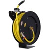 SPOFLYINN Retractable Air Hose Reel 1/2" Inch x 50 Ft