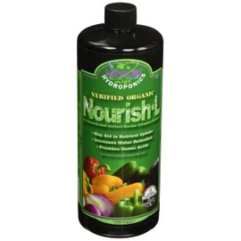 Microbe Life Hydroponics ML21232 Nourish-L Liquid Fertilizer, 1 Quart, Green